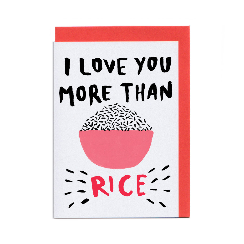 I Love You More than Rice