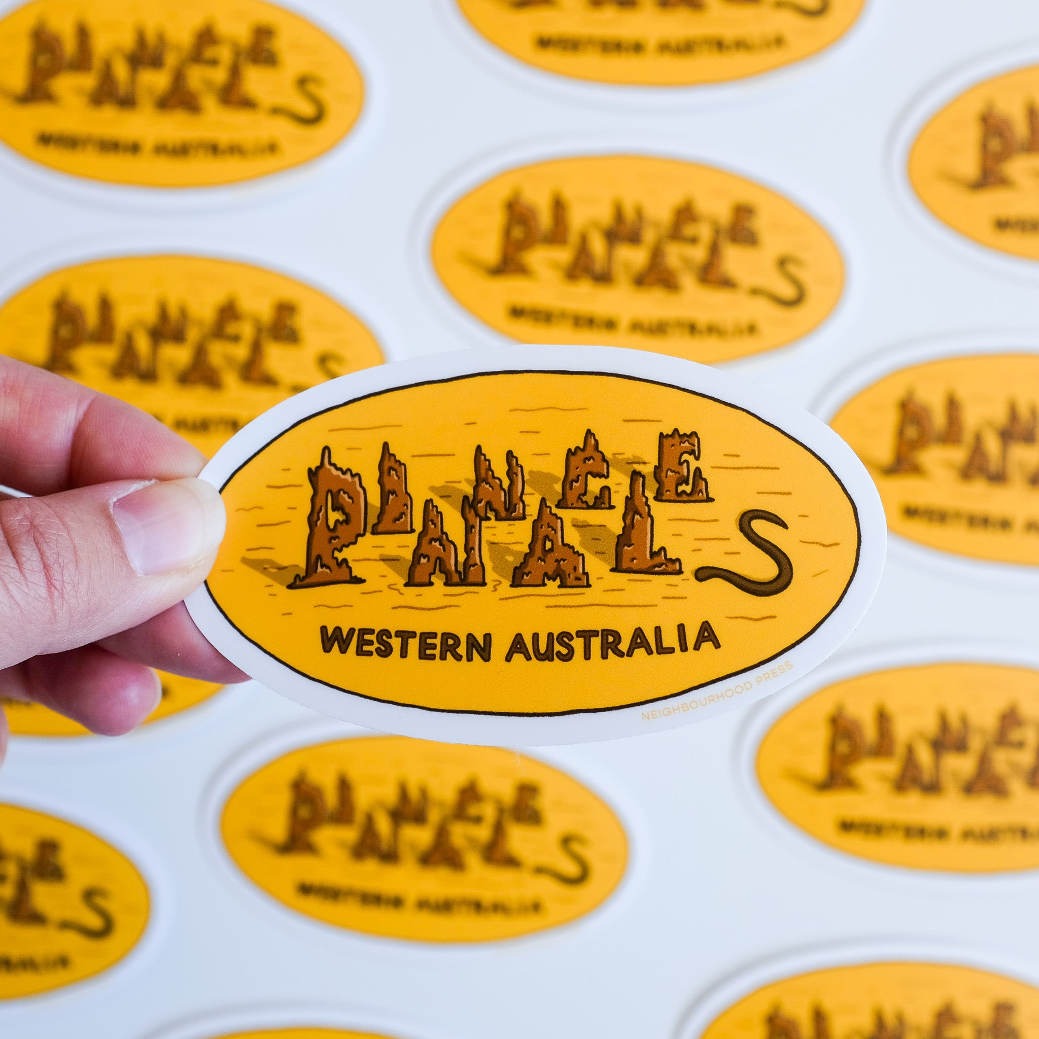 Pinnacles Sticker