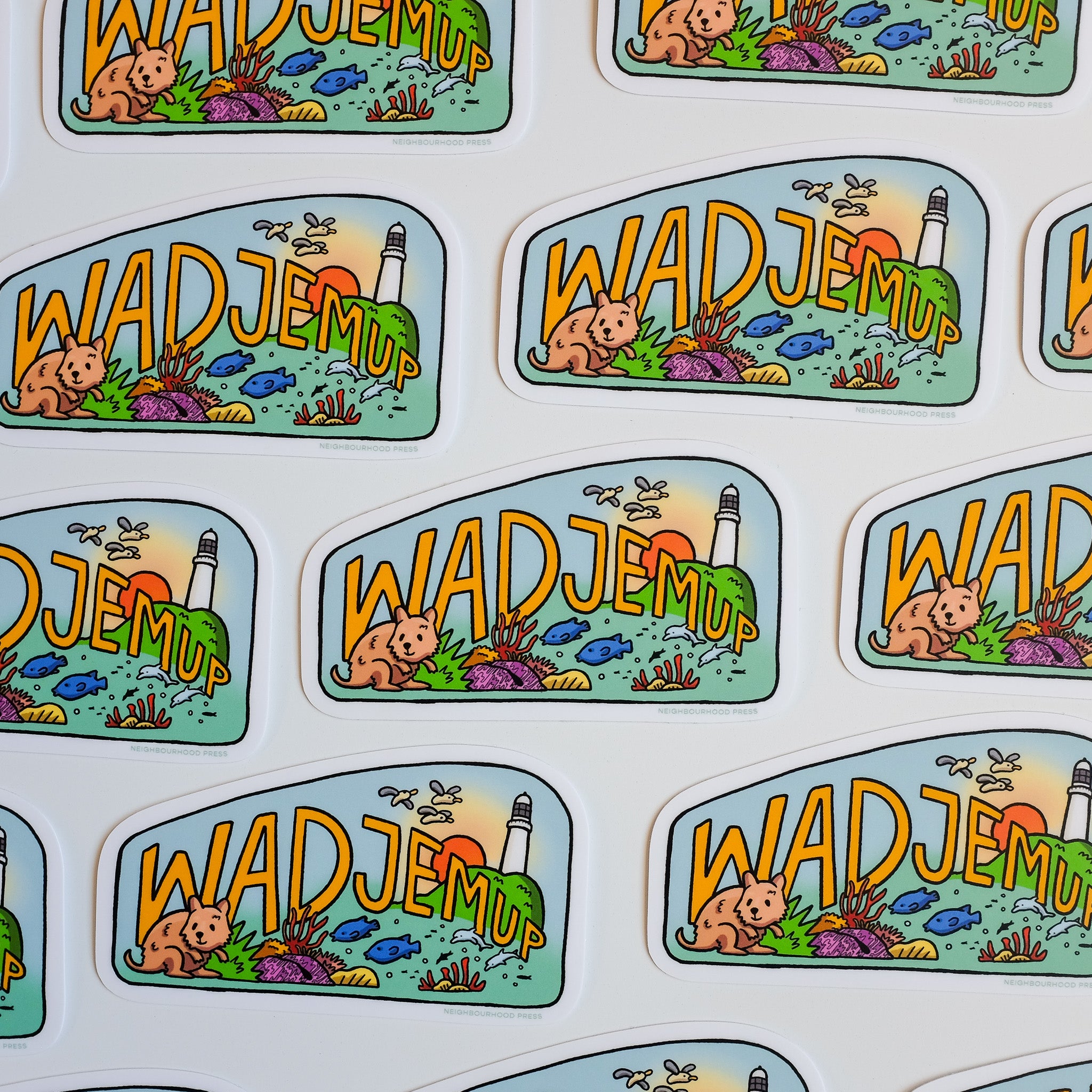 Wadjemup Sticker