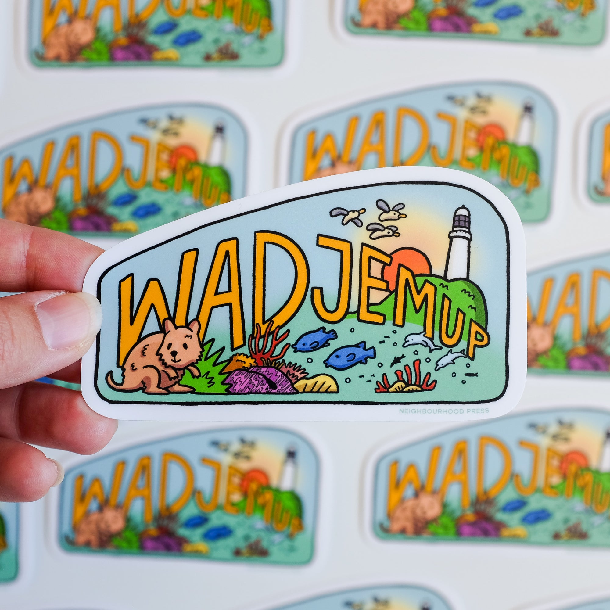 Wadjemup Sticker