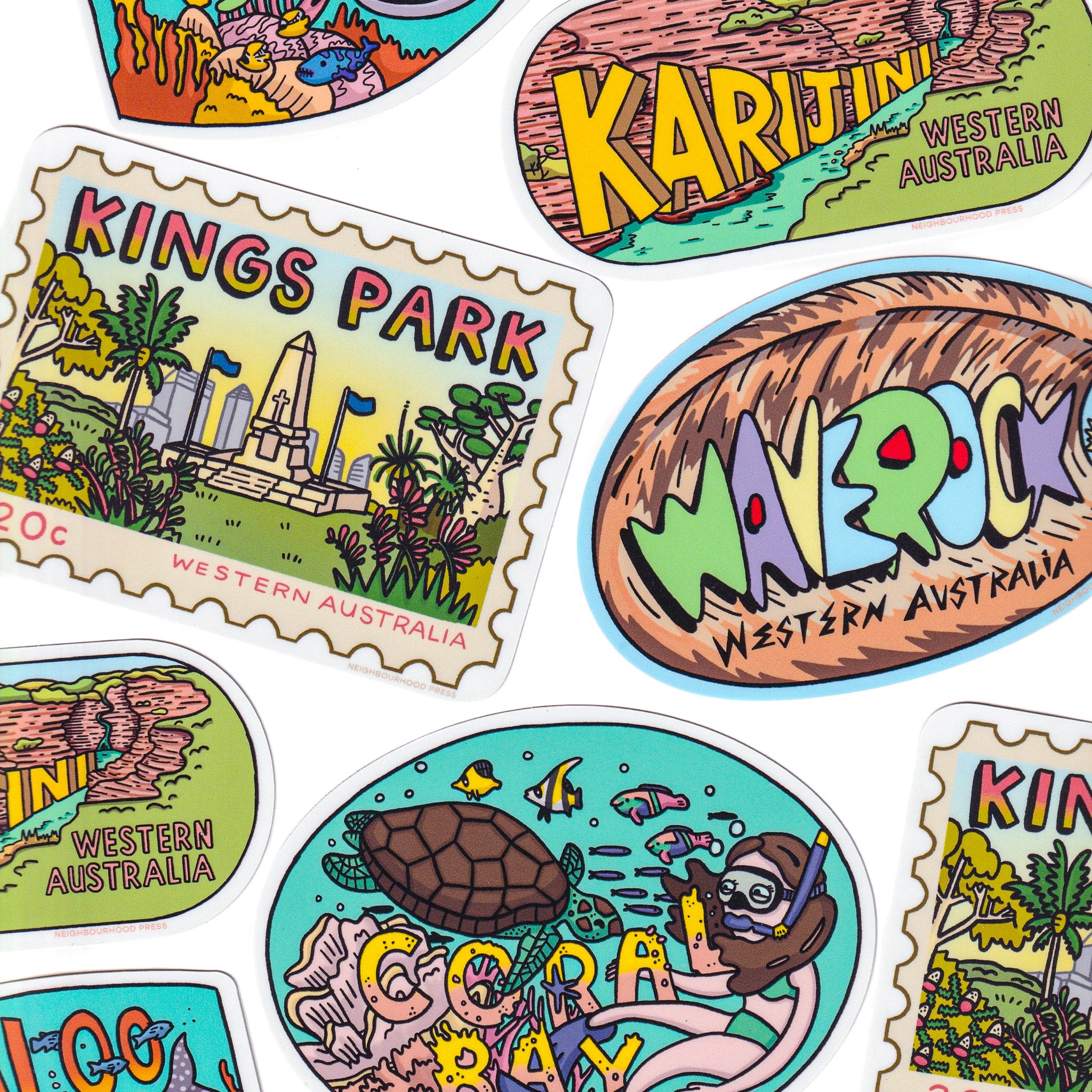 Kings Park Sticker
