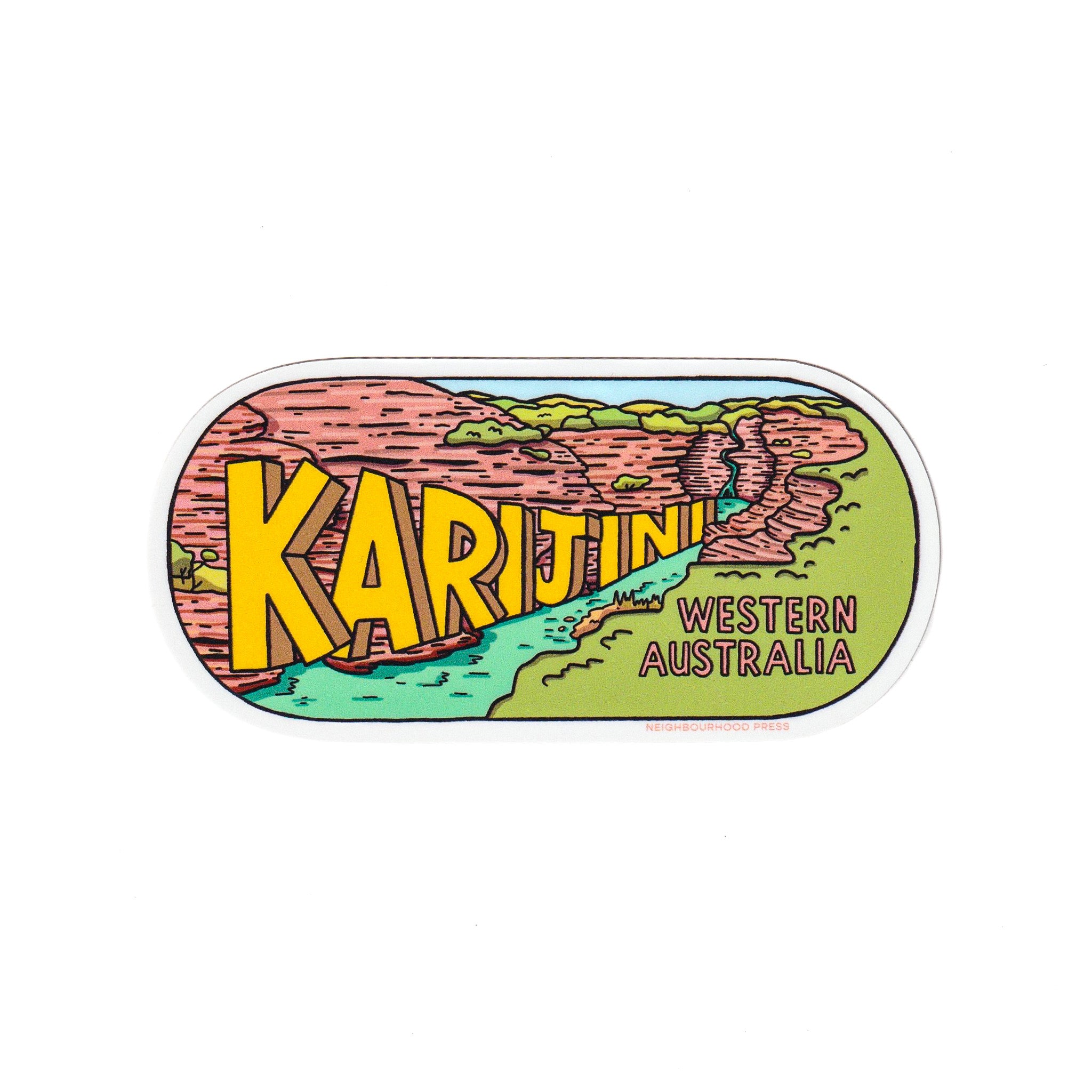 Karijini Sticker