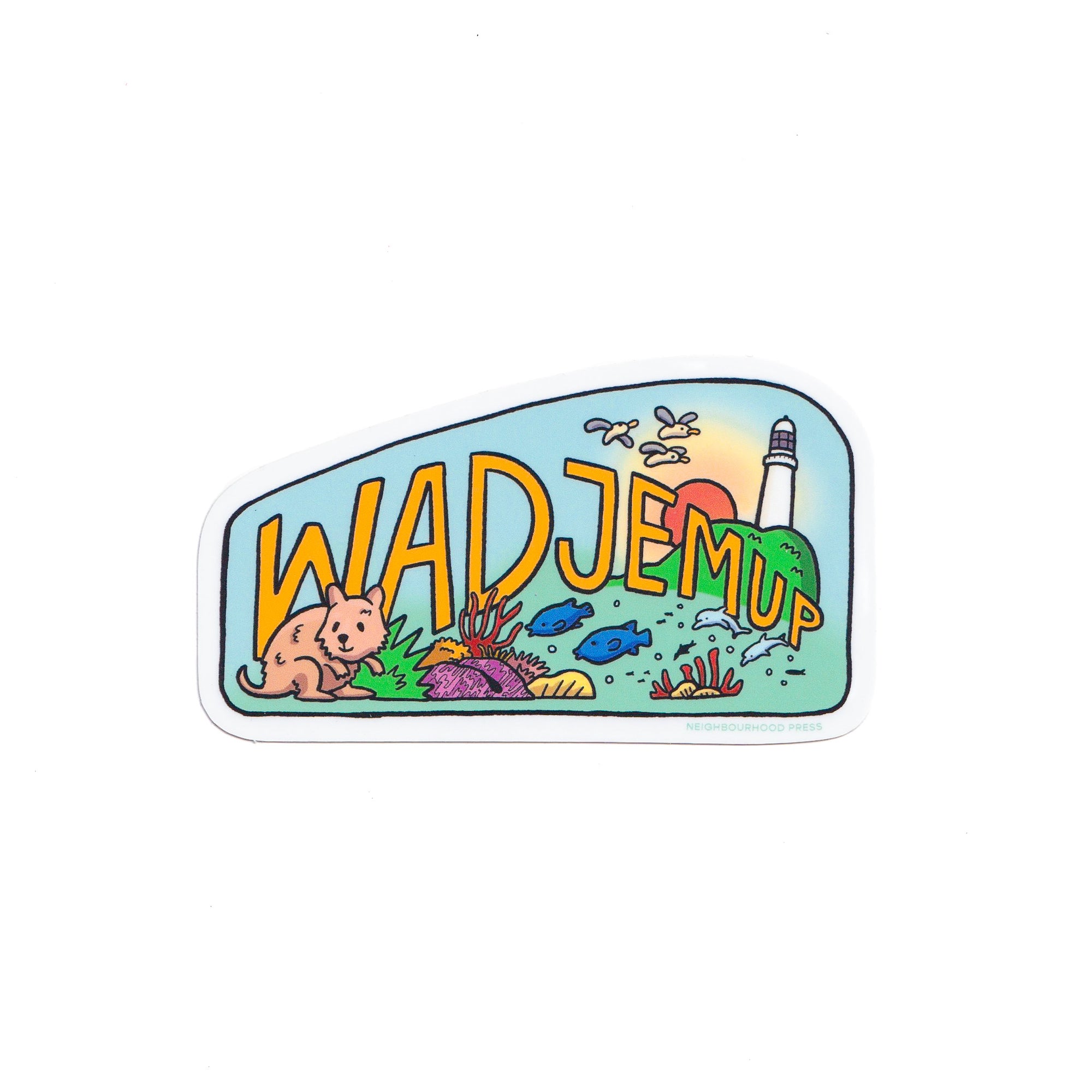 Wadjemup Sticker